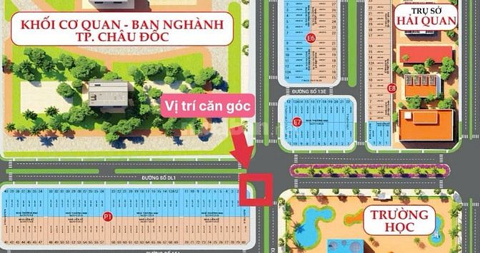 BÁN GẤP CĂN GÓC FULL NỘI THẤT ĐƯỜNG MẬU THÂN 40M TP CHÂU ĐỐC