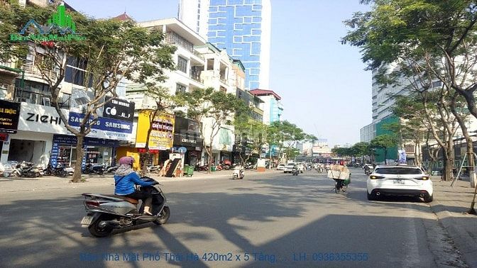 BÁN 400M2 ĐẤT HIẾM THÁI HÀ XÂY VĂN PHÒNG, KHÁCH SẠN, MT 13M, 105 TỶ