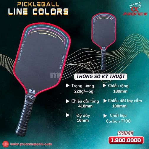 Vợt PICKLEBALL thương hiệu PRONEX