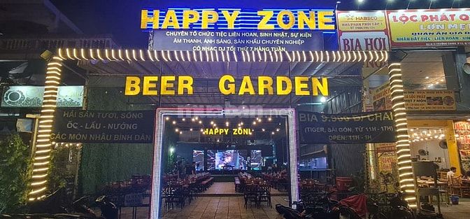 Mời Góp Vốn Vào Nhà Hàng HAPPY ZONE Beer Garden