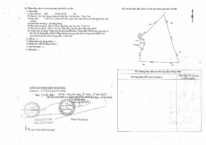 BÁN ĐẤT MẶT TIỀN ĐƯỜNG SỐ 32, BÀ RỊA – VŨNG TÀU (SỔ HỒNG RIÊNG)