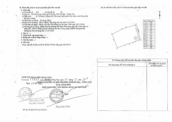 BÁN ĐẤT MẶT TIỀN ĐƯỜNG SỐ 32, BÀ RỊA – VŨNG TÀU (SỔ HỒNG RIÊNG)