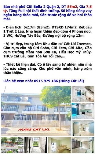 Hùng Cát Lái - Tổng Hợp Nhà KDC Cát Lái, Phố Đông Village Bán giá 7 tỷ