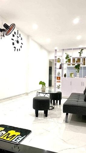 Bán nhà 2 tầng tặng nội thất 45,6m2 hẻm 5m Bình Giã Phường 13 Tân Bình