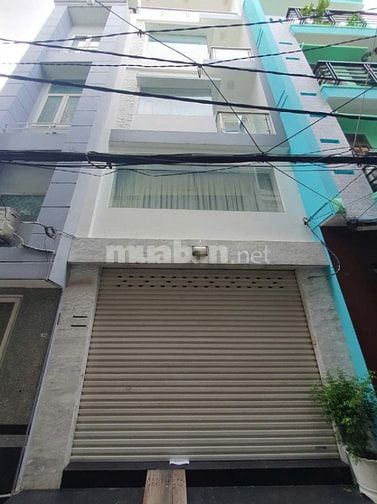 Bán nhà hẻm 5m Nhật Tảo, P.8, Quận 10, nhà 5 tấm mới, 4.4x12m