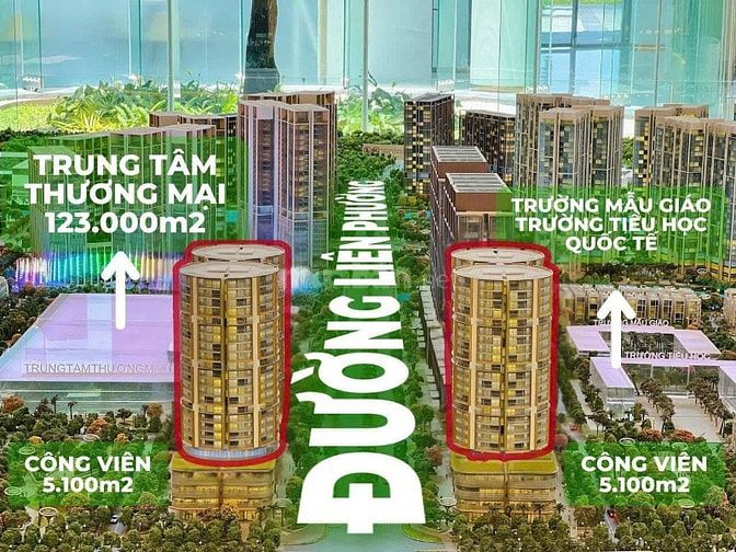 Góc 2MT 500m2 Liên Phường Quận 9 chỉ 36 Tỷ 500 Full Thổ sát The Global