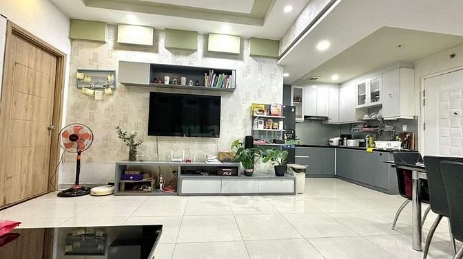 chung cư Dream Home, Đường 59, GV: 75m2 9tr5/th, 2pn, nột thất