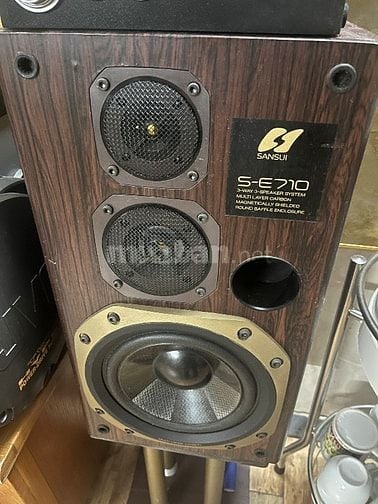 Loa sansui SE710 như hình rất đẹp bas 