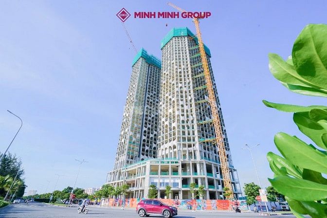 CĂN HỘ CAO CẤP 5 SAO, VIEW TRỰC DIỆN BIỂN ĐÀ NẴNG, GIÁ CHỈ 55TR/M2