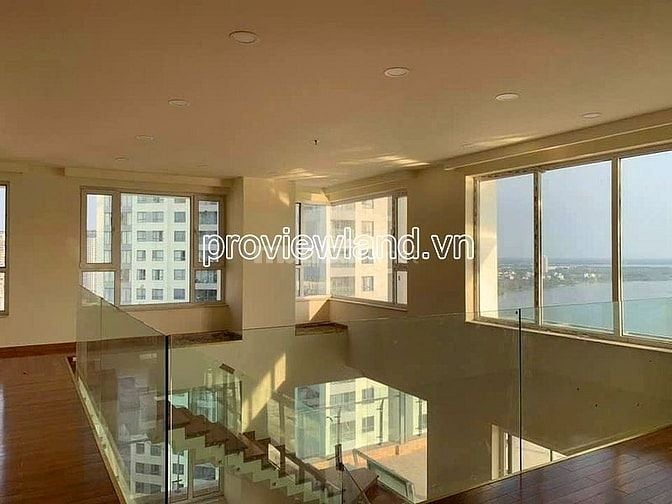 Bán căn hộ Sky Villa Đảo Kim Cương, 2 tầng, 3 mặt view sông, 640m2