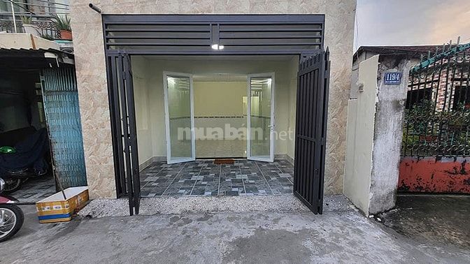 BÁN NHÀ ĐƯỜNG HT13, Q.12, HẺM XE HƠI, NHÀ MỚI