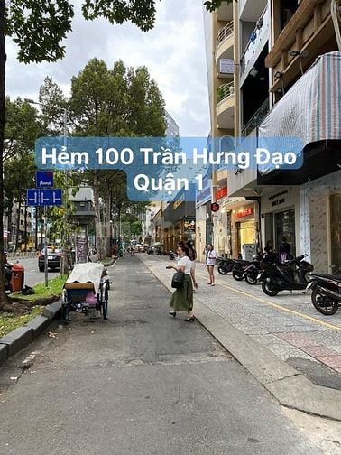 cần tiền cuối năm giảm 800 triêu, nhà hẽm Trần Hưng Đạo Quận 1