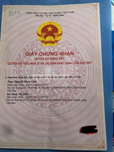 cần bán đất gần bệnh viện lê văn thịnh Quận 2