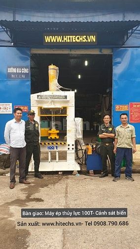 Máy ép thủy lực, Hydraulic press Machine, made in Việt Nam,  Hitechvn