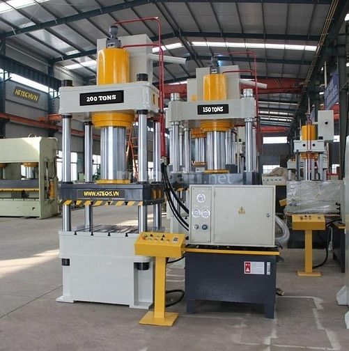 Máy ép thủy lực, Hydraulic press Machine, made in Việt Nam,  Hitechvn