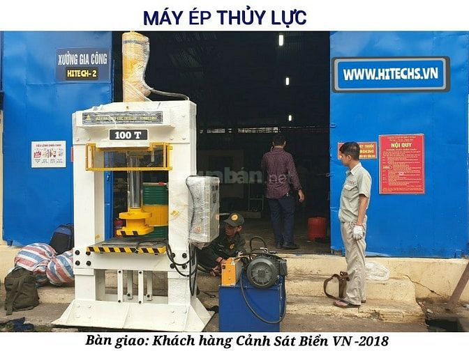 Máy ép thủy lực, Hydraulic press Machine, made in Việt Nam,  Hitechvn