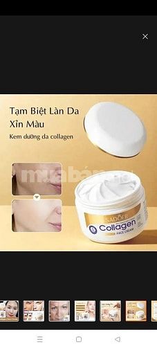 Kem dưỡng ẩm , trắng da colagen