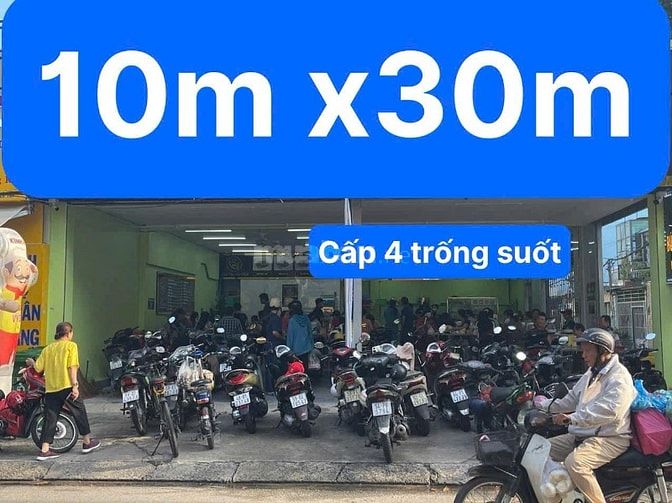 Cho Thuê Nhà Mặt Tiền Kinh Doanh Sầm Uất Thống Nhất, GÒ VẤP: DT:300m2