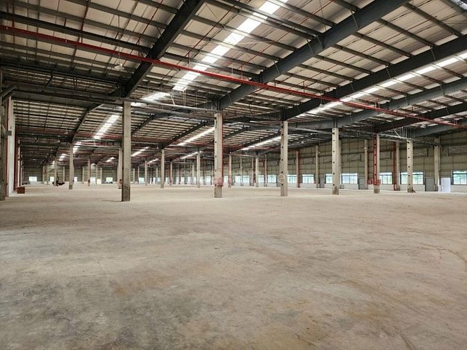 Cho thuê kho xưởng KCN xã Bến Lức, Long An, KV: 12.000m2, X: 8.000m2