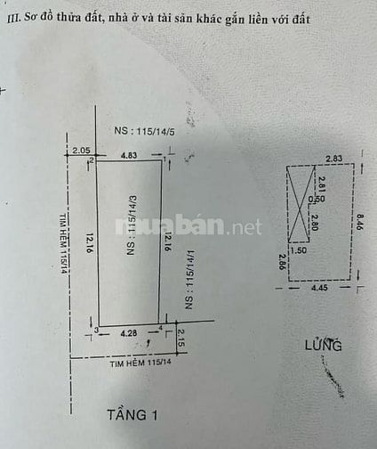 Bán nhà hẻm rộng, thoát mát, khu vực yên tĩnh, an ninh