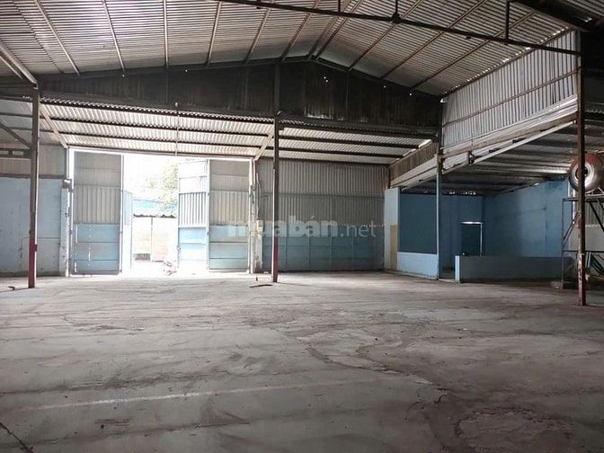 Cho thuê kho Xưởng đg Tân thới nhất 8 quận 12 DT 1600m2 giá 80tr  