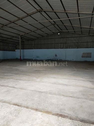 Cho thuê kho Xưởng đg Tân thới nhất 8 quận 12 DT 1600m2 giá 80tr  