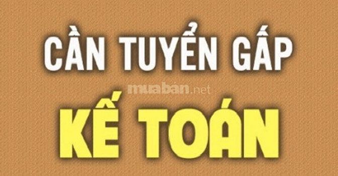 CÔNG TY !!! CẦN TUYỂN KẾ TOÁN KHO