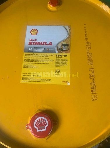 Dầu động cơ Shell Rimula R4 X 15W-40 Giá Tốt tại TPHCM.