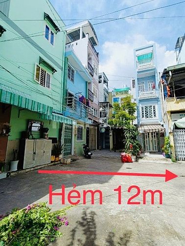 Bán nhà hẻm 12m Đường 100 Bình Thới, Phường 14, Quận 11, Nhà mới đẹp