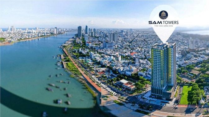 BÁN CĂN SAM TOWERS-VIEW SÔNG HÀN, VỊNH BIỂN, NÚÍ SƠN TRÀ,GIÁ GỐC CĐT