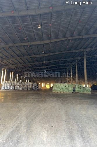 Cho thuê kho 3000m2; 6800m2; 25000m2 gần ICD Tân Cảng Long Bình, ĐN