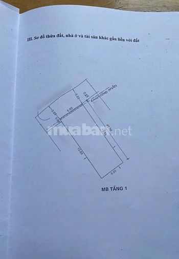 Bán Nhà Nát Hẽm Thông 4m Trịnh Đình Trọng 5x14 CN đủ Giá 4.8 Tỷ TL