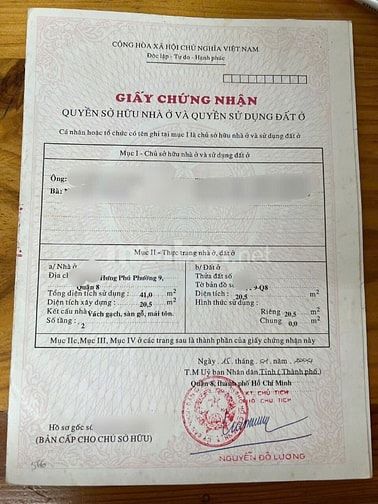 Nhà mới tinh ở liền Hưng Phú P9 Q8 20,5m2 SHR hiện hữu  gần cầu NTP