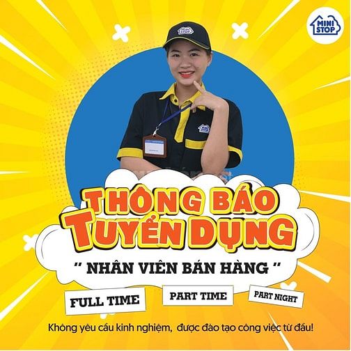 Khai Trương Cửa Hàng MINISTOP Cần Bổ Sung Thu Ngân, Bảo Vệ, Tạp Vụ