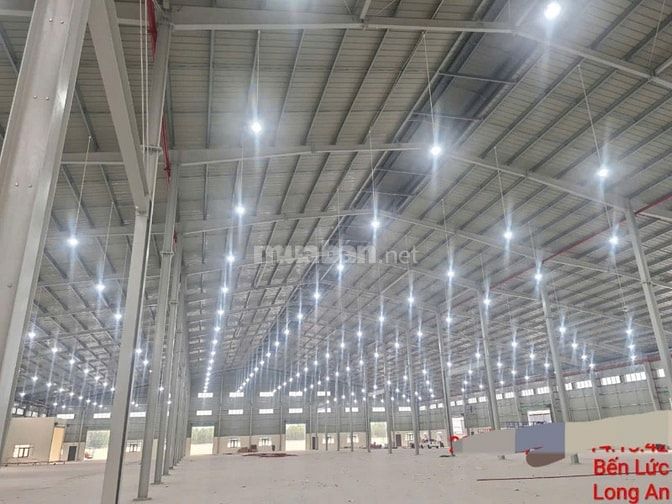 Cho thuê xưởng, kho cho thuê, tại KCN Bến Lức, Long An, kv : 15.000m2