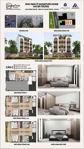 Chính chủ bán căn C - Signature Home Dương Văn Bé - phường Vĩnh Tuy - 