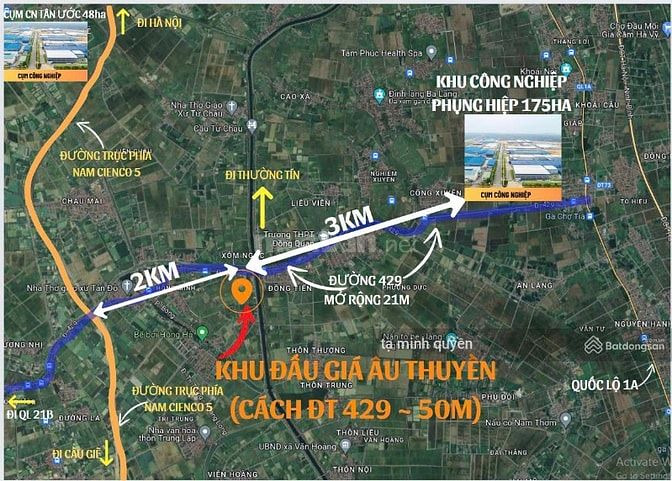 Bán đấu giá Âu Thuyền, xã Phượng Dực, huyện Phú Xuyên