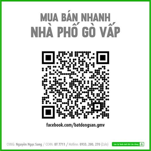 Bán nhà siêu phẩm ngay chợ Gò Vấp, hẻm 1/. Giá 2.5 tỷ