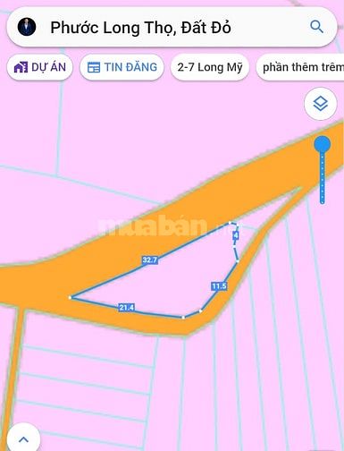 Bán đất 3 mặt tiền - Khu dân cư - 255m2 - 750tr - Gần Khu Công Nghiệp 