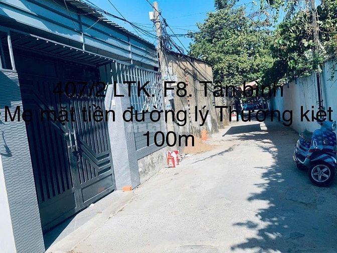 Cho thuê nhà hẻm 4,5m L.Thường Kiệt Phường 8 Quận Tân Bình giá 15 triệ