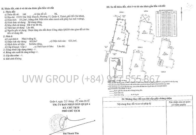 39tỷ, 30phòng, Bán gấp toà nhà căn hộ dịch vụ 157/4 Tôn Thất Thuyết,Q8