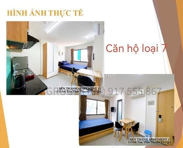 39tỷ, 30phòng, Bán gấp toà nhà căn hộ dịch vụ 157/4 Tôn Thất Thuyết,Q8