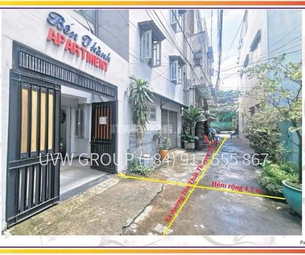 39tỷ, 30phòng, Bán gấp toà nhà căn hộ dịch vụ 157/4 Tôn Thất Thuyết,Q8