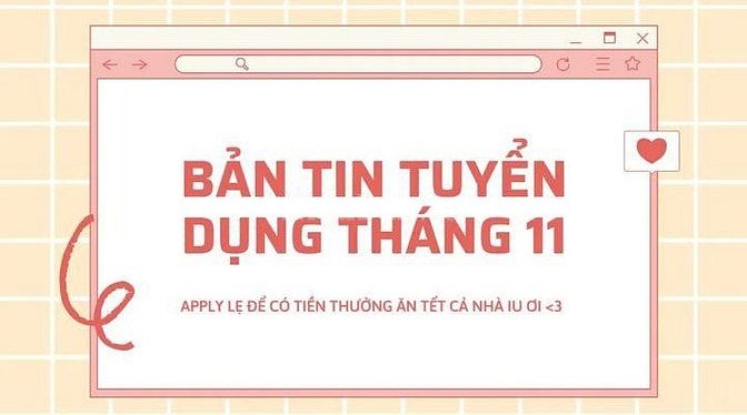 Tuyển nhân viên bán hàng parttime/xoay ca chi nhánh Thủ Đức