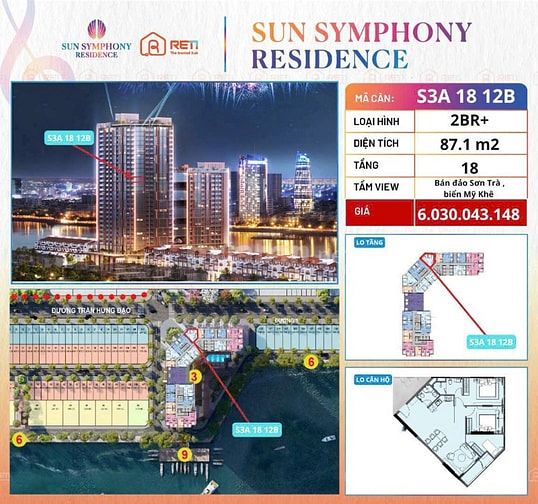 SUN SYMPHONY CĂN HỘ TRỰC DIỆN SÔNG HÀN ĐÀ NẴNG