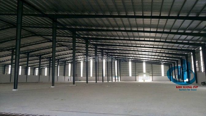 Cho thuê 2500m2- đến 15.000m2 Xưởng Giá: 55k/m2 ,trong cụm CN Biên Hòa