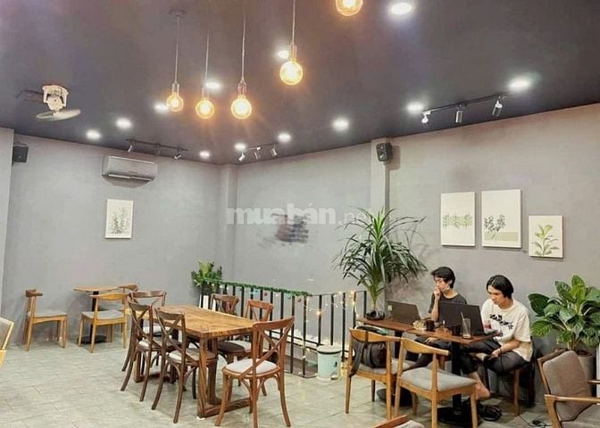 Sang nhanh quán cafe góc 2 mặt tiền đẹp phường 13 Tân Bình 