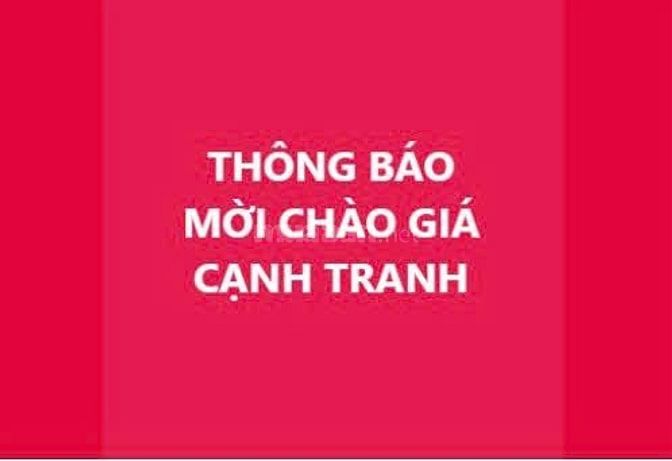 THÔNG BÁO MỜI CHÀO GIÁ CẠNH TRANH (THÁO DỠ HOÀN TRẢ VĂN PHÒNG)