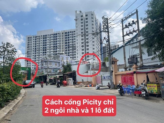  NHÀ 2 MẶT TIỀN THÔNG NGAY CỔNG KHU PICITY TX13 TIỆN KINH DOANH 6.2 tỷ