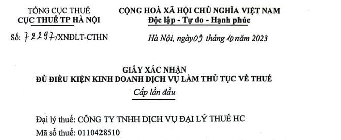 NHẬN LÀM BÁO CÁO THUẾ, BÁO CÁO TÀI CHÍNH